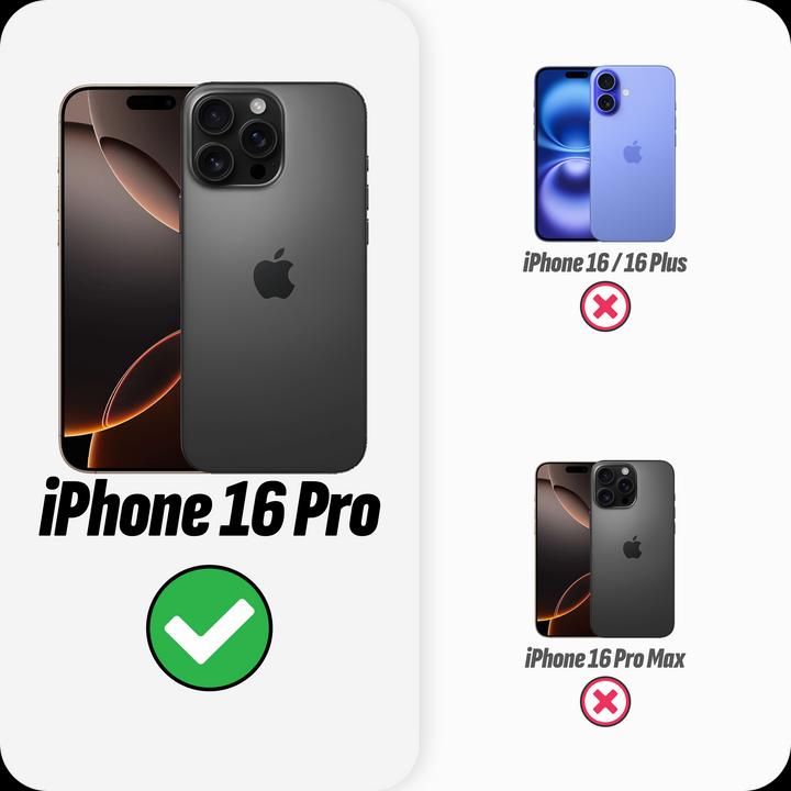 Produktbild Cazy Robuste Strukturhülle Rutschfeste Textur (Apple iPhone 16 Pro)