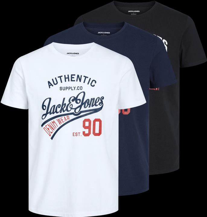 Produktbild Jack & Jones 3er-Pack T-Shirt (XS)
