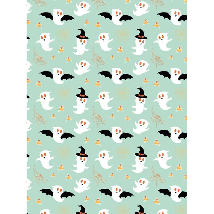 Actual product image Décopatch Pocket Hot-Foil Collection "Halloween Spiders and Bats", set of 4, 30 x...
