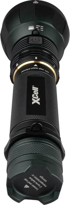 Produktbild XCell Hückmann L11600 Hochleistungstaschenlampe bis 11.600lm inkl. Akku & Koffer (27.30 cm, 11600 lm)
