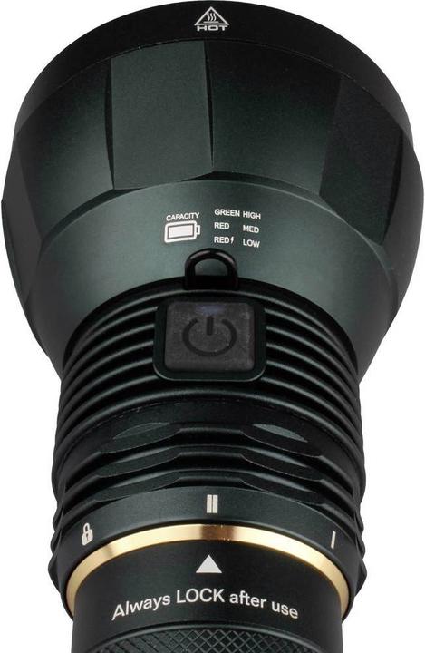 Produktbild XCell Hückmann L11600 Hochleistungstaschenlampe bis 11.600lm inkl. Akku & Koffer (27.30 cm, 11600 lm)