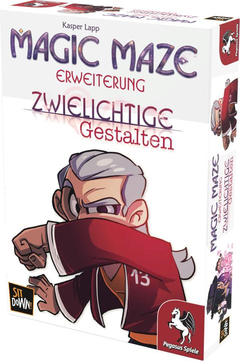Actual product image Sit Down! Magic Maze Shady Figures (German)