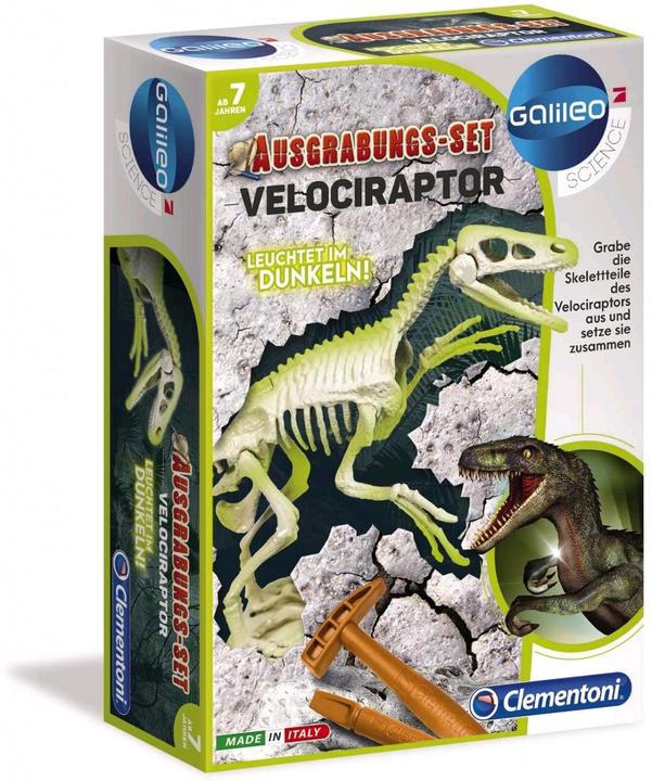 Image du produit Clementoni Set d'excavation Velociraptor
