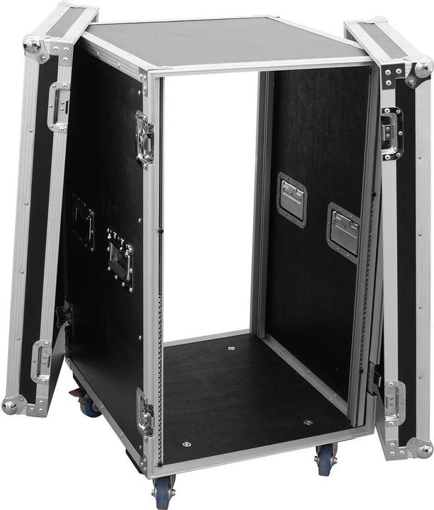 Produktbild Roadinger Verstärkerrack PR-2ST, 18HE, 57cm mit Rollen (Verstärker)