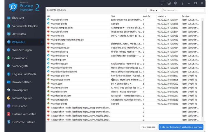 Produktbild Ashampoo Privacy Inspector 2? ESD, Vollversion, 1 PC, Produktfamilie (1 User, unbegrenzt)