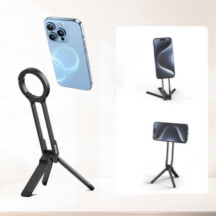 Produktbild Ulanzi MA30 Carabiner Mounted Phone Tripod(Dark Gray)