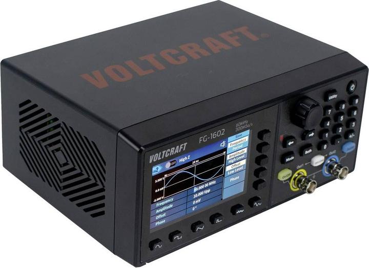 Produktbild Voltcraft FG-1602 Funktionsgenerator netzbetrieben 1 µHz - 60MHz 2-Kanal Arbiträr