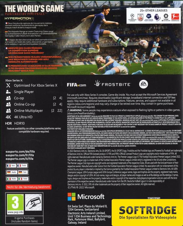 Produktbild EA Games FIFA 23 (Xbox Series X, DE)