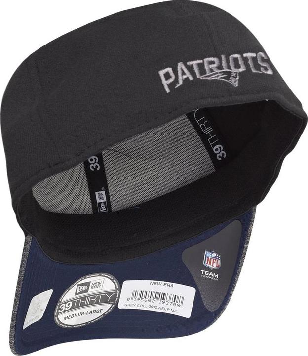 Produktbild New Era 39Thirty Grey New England Patriots (59)