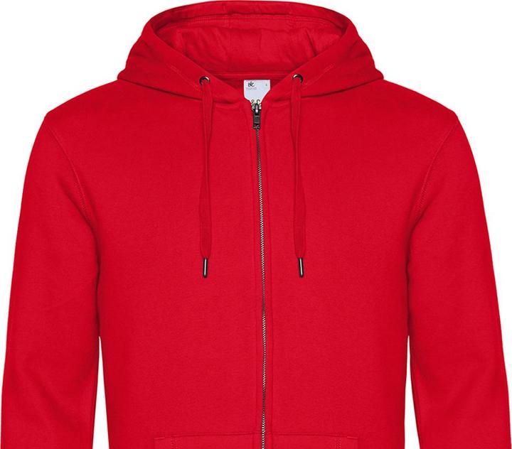 Produktbild B&C Kapuzenpullover Durchgehender Reissverschluss (XL)