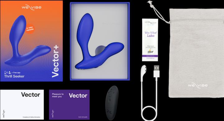 Actual product image We-Vibe Vector Plus