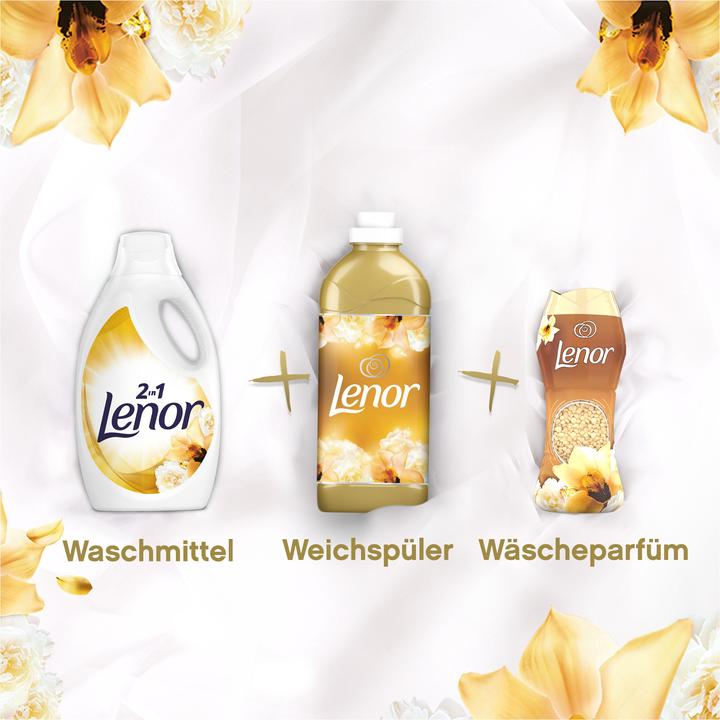 Produktbild Lenor Goldene Orchidee (19 Waschgänge, Flüssig)