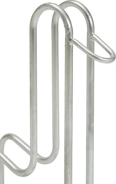 Image du produit Seco Support cycles galvanisé à chaud, entrée 1 côté, 2 emplacements.