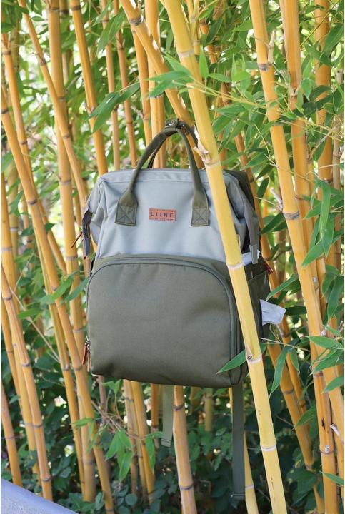 Image du produit Liini Sac à dos à langer olive rPET