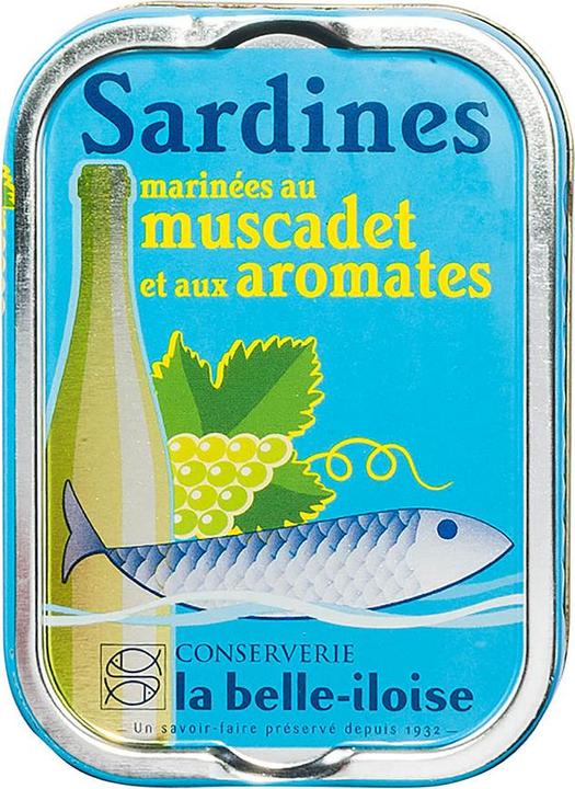 Produktbild La Belle Iloise Sardinen mit Muskat und Gewürzen (115 g)
