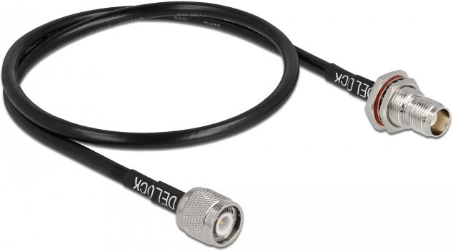 Produktbild Delock RG-58 TNC Stecker - TNC Buchse (Antennenkabel)