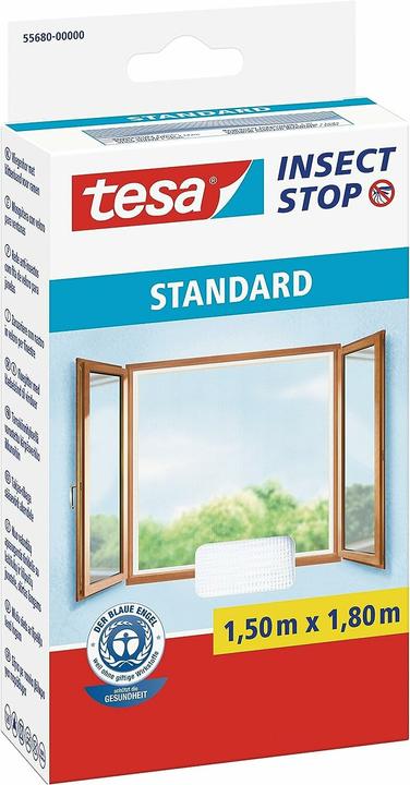Immagine prodotto tesa Zanzariera STANDARD per finestre, con nastro in velcro, senza foratura (150 x 180 cm)