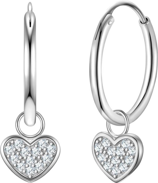 Produktbild Rafaela Donata Damen Ohrringe Herz Sterling Silber - 35312 (Sterling Silber)