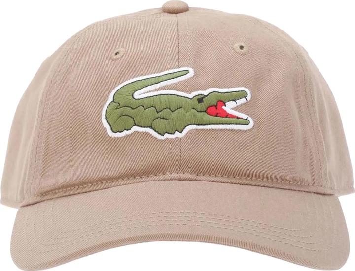 Actual product image Lacoste Garbardine Embroidered Logo Baseball Cap (One size)