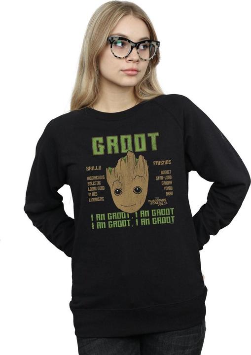 Image du produit - Sweat GUARDIANS OF THE GALAXY VOL. GROOT SKILLS - Femme (XL)