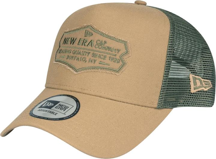 Immagine prodotto New Era Cappello Trucker regolabile - RETRO PATCH cachi / oliva (Taglia unica)