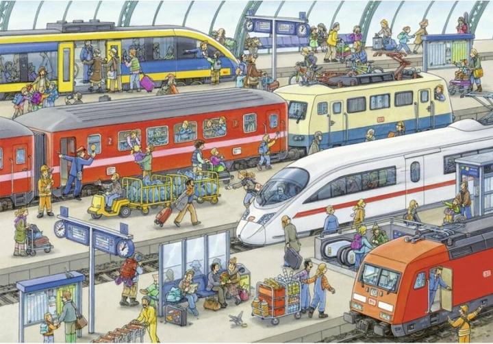 Immagine prodotto Ravensburger Alla stazione ferroviaria (24 pezzi)