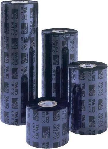 Produktbild Zebra 2300 Wax - Schwarz - 102 mm x 450 m - Thermotransfer-Farbband (10.20 cm, Schwarz)