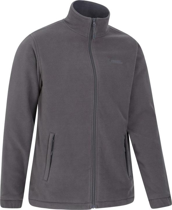 Actual product image Mountain Warehouse Mens Bernard II Windproof Fleece Jacket (XXL)