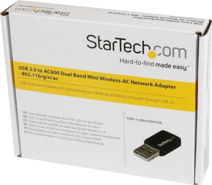 Image du produit StarTech Adaptateur USB Mini Wireless-Ac (USB 2.0)