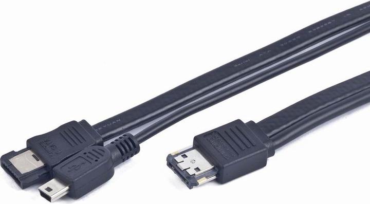 Cablexpert ESATAp/ESATA + Mini USB 1m