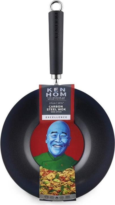 Actual product image Ken Hom Excellence (27 cm, Wok, Carbon steel)