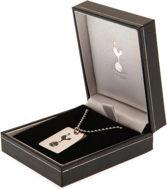 Produktbild Tottenham Hotspur FC Wappen Erkennungsmarke und Kette Edelstahl (100% synthetisches Material)