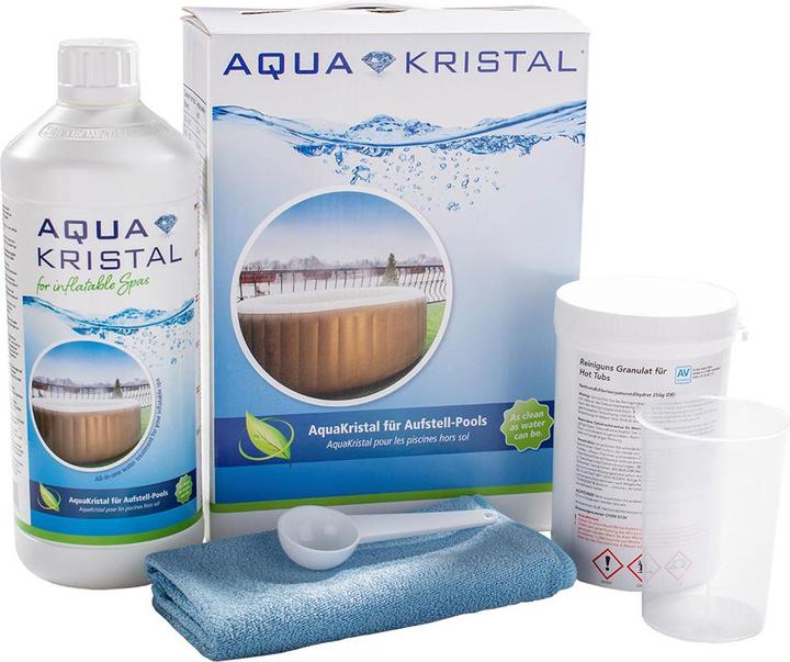 Actual product image Aqua Kristal AquaKristal water care set for inflatable whirlpools (1000 ml)