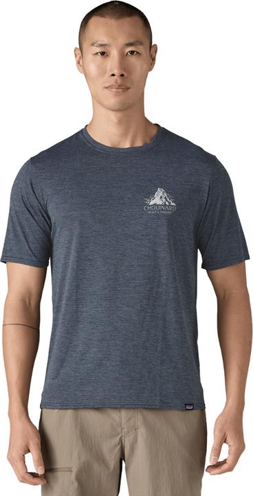 Actual product image Patagonia |M's Cap Cool Daily Graphic Shirt - Lands-M-Smolder Blue