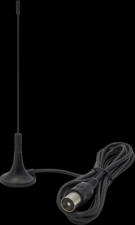 Produktbild Berrybase Passive DVB-T2 Mini Stabantenne mit Magnetfuss (Zimmerantenne, 3 dB, DVB-T / -T2)