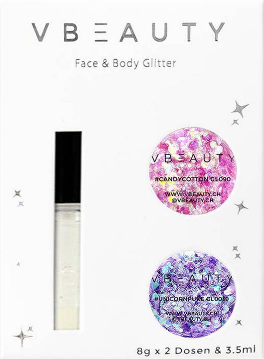 Actual product image VBEAUTY Make Up - Chunky Glitter Unicorn Dust