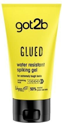 Schwarzkopf Got2B Glued Gel per capelli resistente all'acqua e impermeabile 150Ml (Gel per capelli, 150 ml)