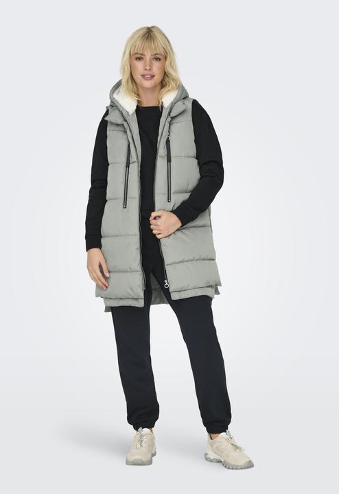 Actual product image Only Hooded waistcoat Down waistcoat (M)