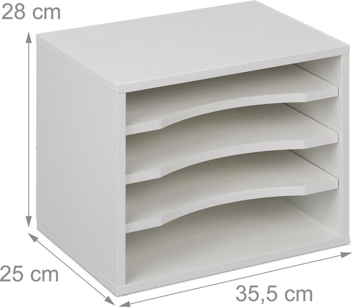 Actual product image Relaxdays Dokumentenablage (A4)
