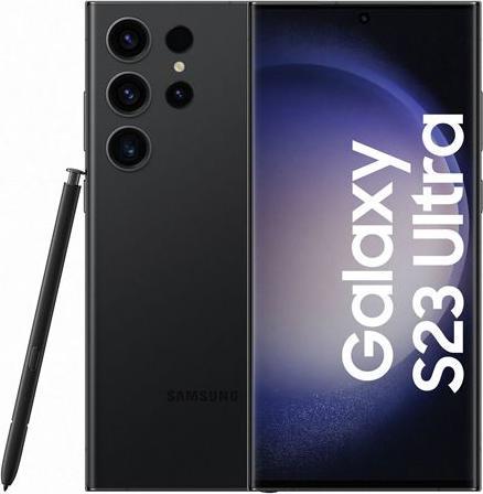 Actual product image Re!commerce Galaxy S23 Ultra 5G (dual sim) (256 GB, Black, 6.80", 200 Mpx, Dual SIM, B / Very good)