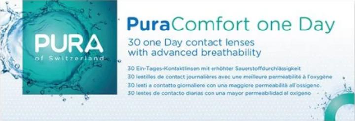 Actual product image Vita Pura Comfort One Day (30 Piece, Daily lens, Spherical)