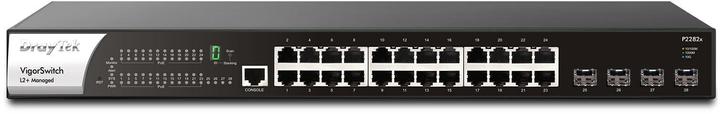 Immagine prodotto Draytek Switch 440mm VigorSwitch P-2282X 4*SFP+/24*GE/PoE+ retail (28 Porti)