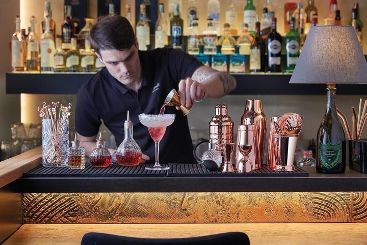 Immagine prodotto Paderno Utensili da bar Shaker calabrese oro 0,9 litri (Shaker da cocktail)