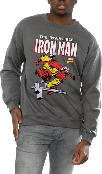 Image du produit - Sweat IRON MAN SMASH - Homme (XL)