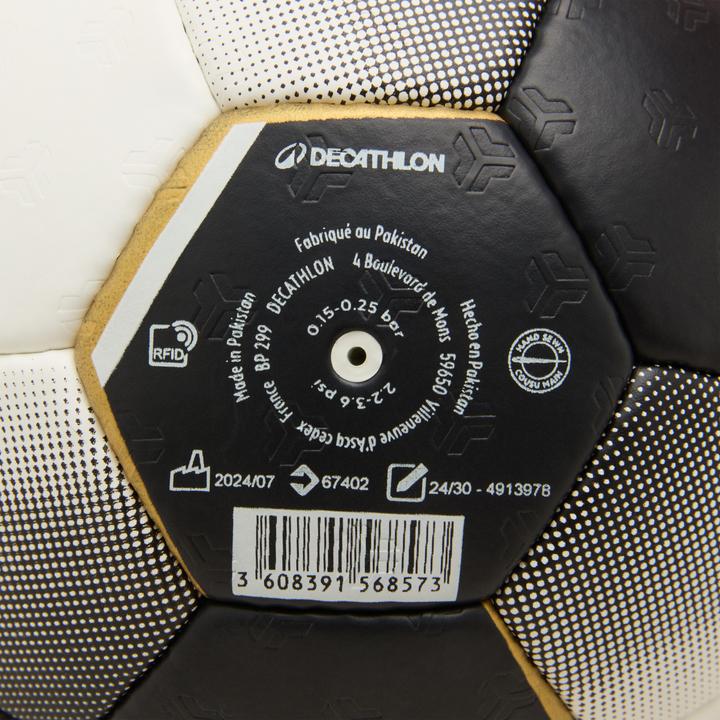 Produktbild Kipsta Handball Grösse 2 - H900 weiss/schwarz (2)