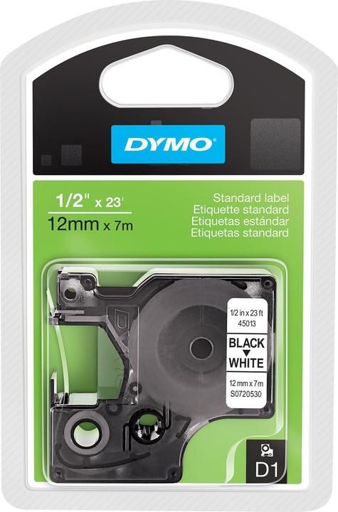 Image du produit Dymo S0720530 (1.20 cm, Noir, Blanc)