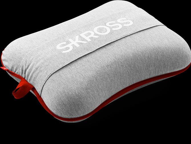 Actual product image Peter Jäckel SKROSS Mini Travel Pillow Grey (Head & neck pillow)