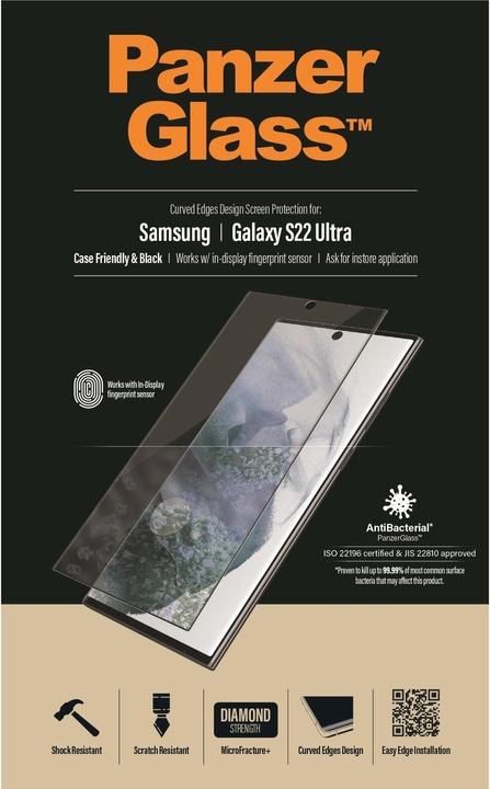 Produktbild PanzerGlass Case Friendly (1 Stück, Samsung Galaxy S22 Ultra)
