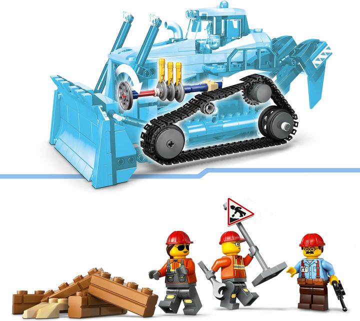 Actual product image LEGO Gelber Bulldozer mit Frontlader (60466, LEGO City)