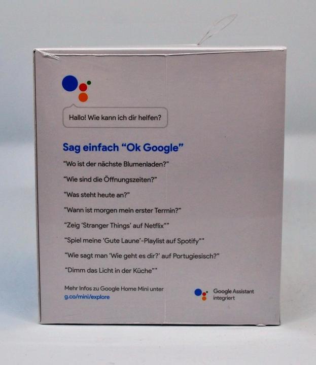 Produktbild Google Home Mini (Google Assistant, IFTTT)